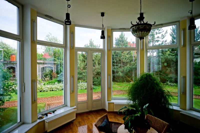 Bay Windows in Dining Area